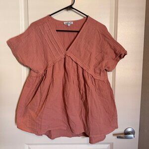 Magnolia Botique Pleated Tunic Top